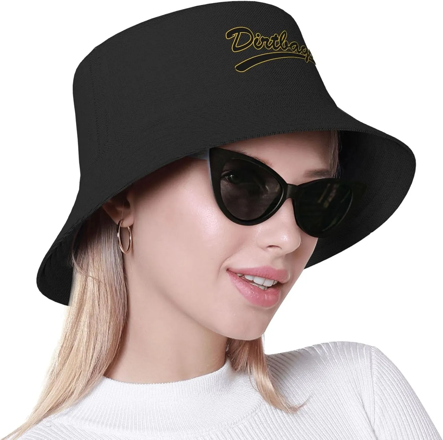 Long Beach State Dirtbags Bucket Hats for Men Outdoor Fisherman Sun Caps
