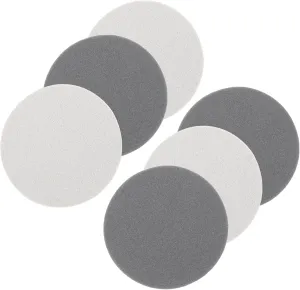 Lurrose 6Pcs Bowling Sanding Pads Kit Polishing Cleaning Pads for Bowling Balls Practical Bowling Ball Care Accessories