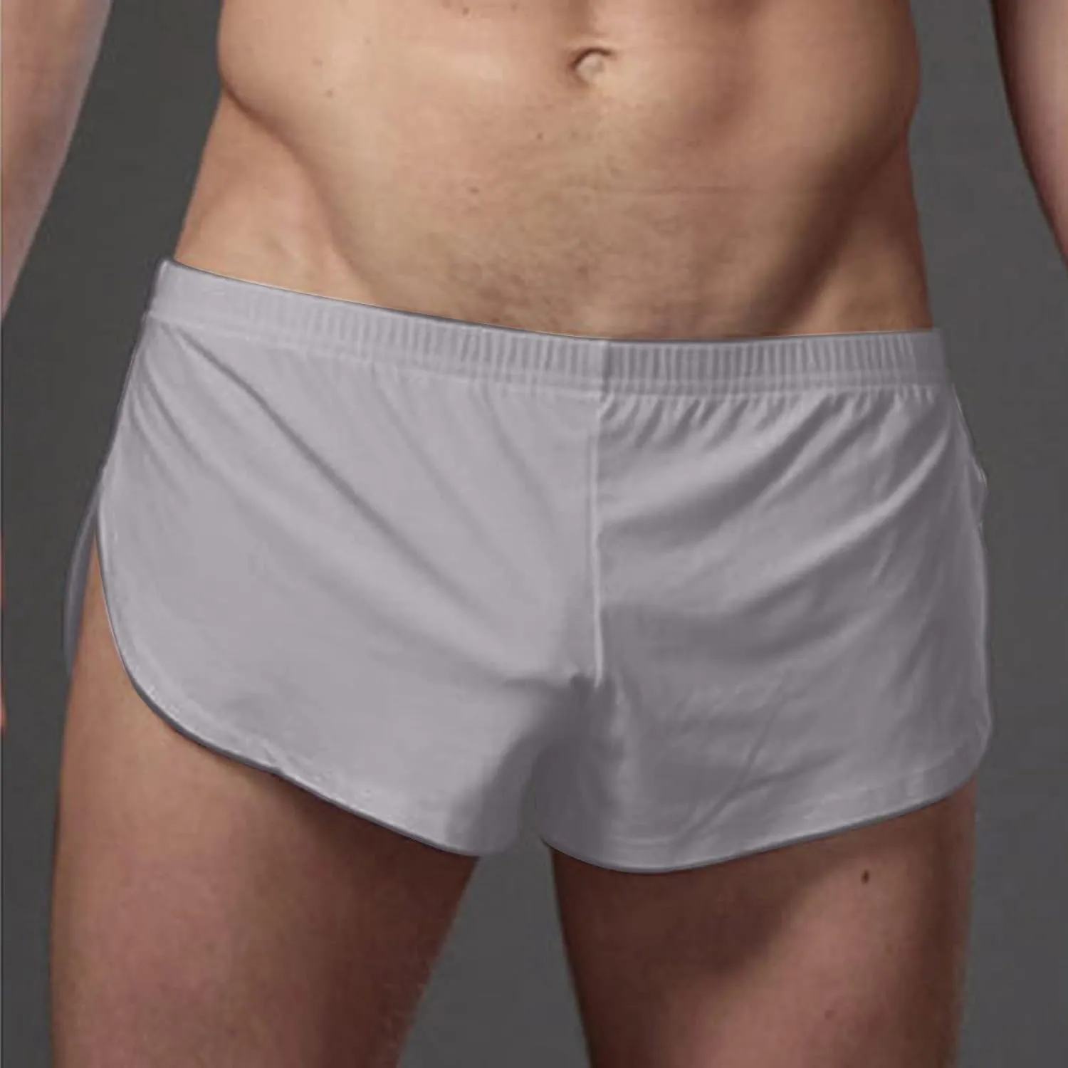 Male Casual Mesh Elephant Trunk Breathable Cotton Underwear for Men Mens Designer Boxer Briefs Mens Character Boxers