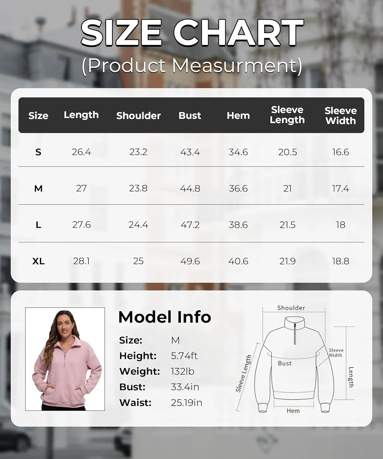 MathCat Womens Oversized Sweatshirts Half Zip Pullover Hoodies Casual Sweaters Loose Fit Fall Winter Fashion Clothes Outfits