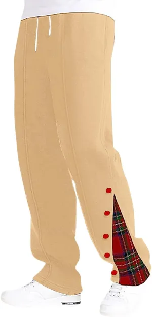 Men's Baggy Sweatpants Plus Size Elastic Waist Drawstring Wide Leg Casual Pants Fashion Breathable Joggers Trousers