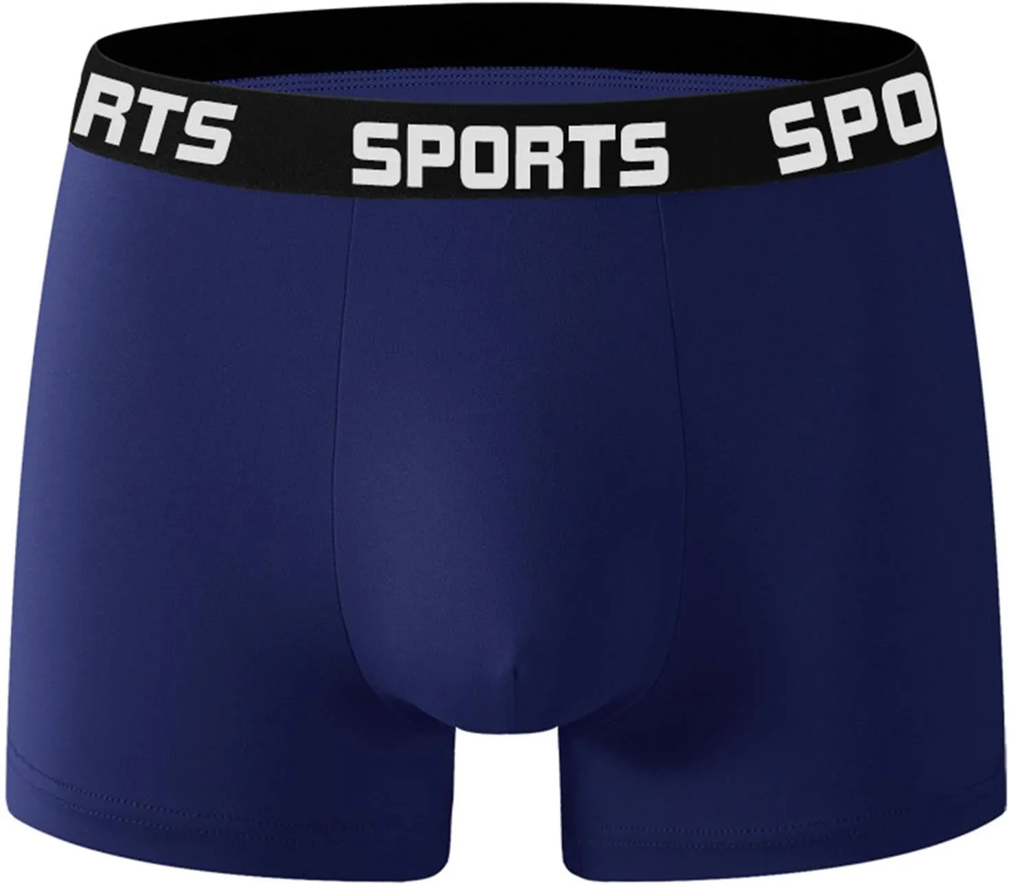 Mens Boxer Briefs Cotton Underwear Comfy Breathable Sport Short Leg Boxer Briefs Mens Sexy Underwear for Straight Men