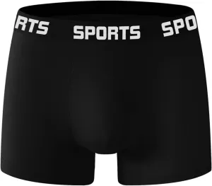 Mens Boxer Briefs Cotton Underwear Comfy Breathable Sport Short Leg Boxer Briefs Mens Sexy Underwear for Straight Men