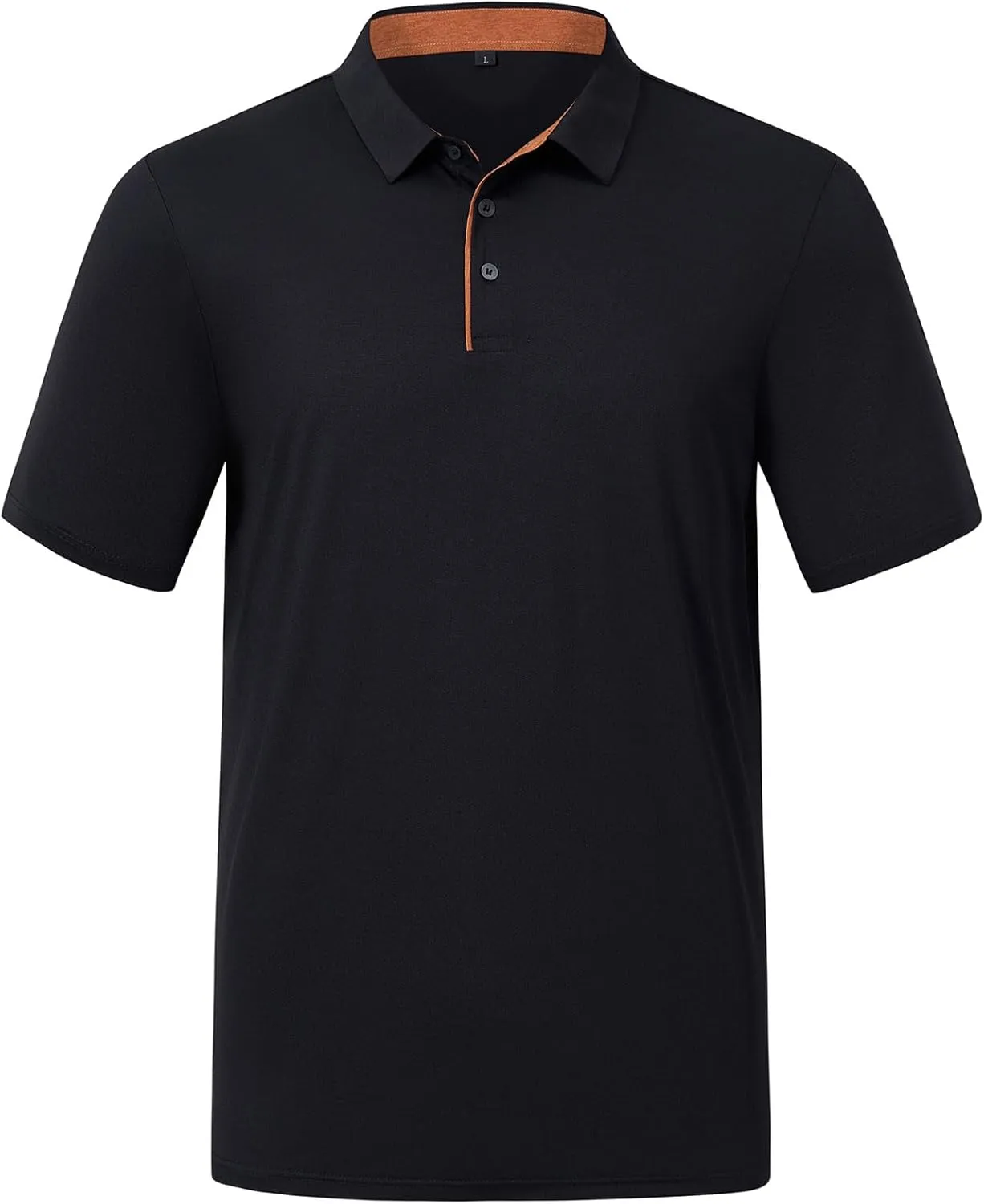 Men's Polo Shirt Short Sleeve,UPF Protection,Moisture Wicking Quick Dry Performance,Lightweight Sport Mens Golf Shirt