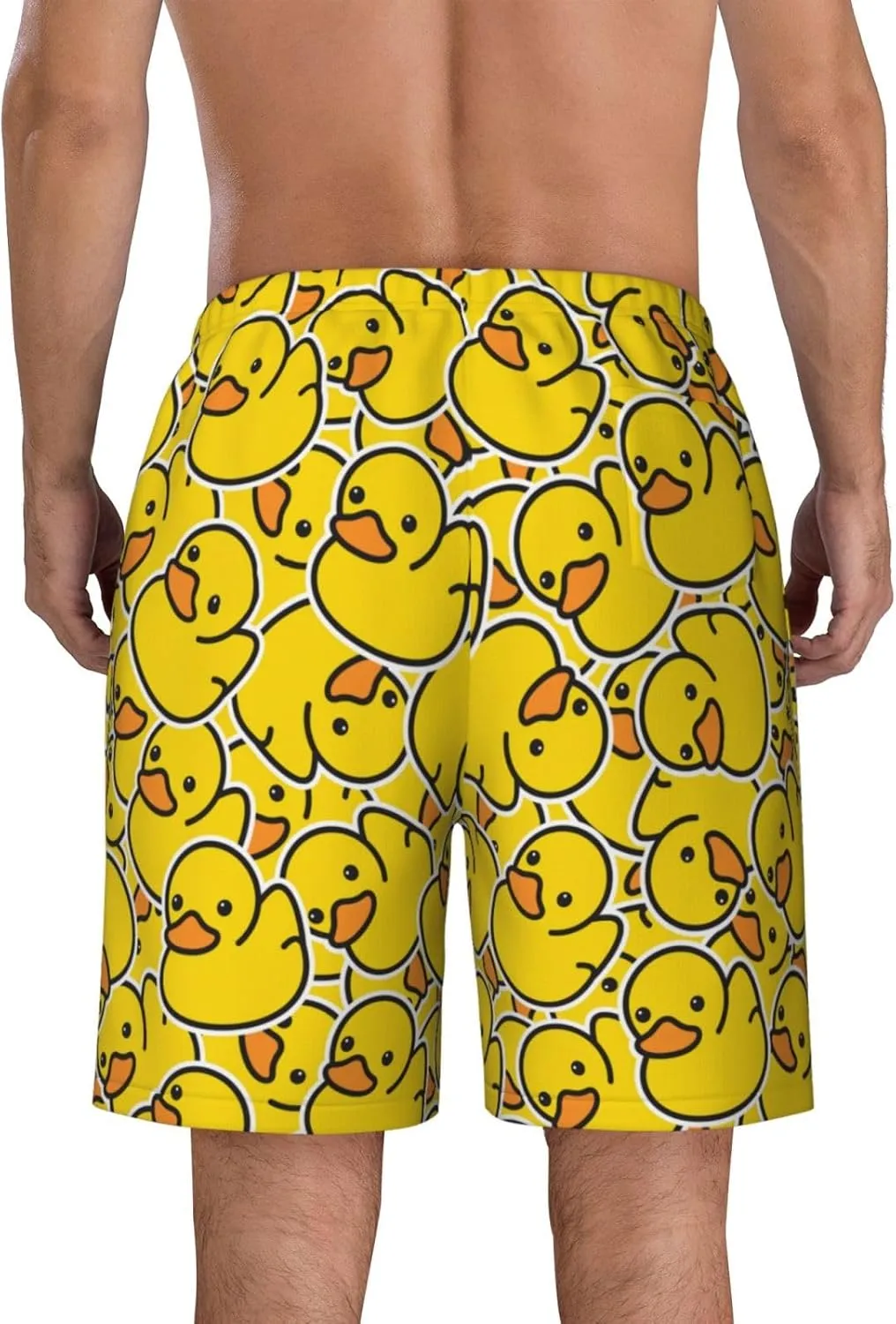 Mens Swim Trunks Quick Dry Swim Shorts with Mesh Lining Breathable Men's Beach Pants Swimwear Bathing Suits