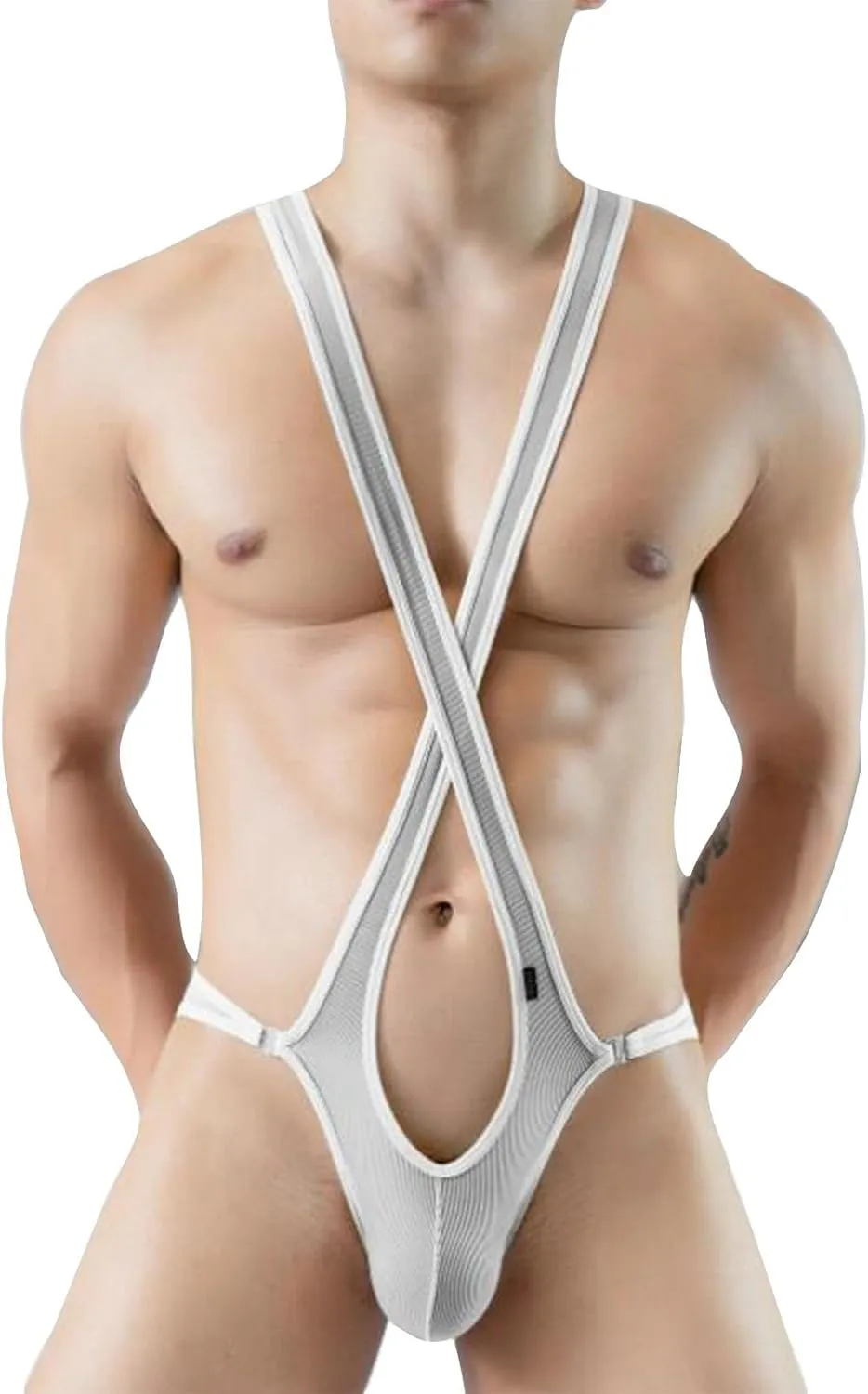 Mens Underwear Briefs Sexy Breathable Low Waist Briefs Bulge Enhancing Pouch Underwear G-String Thong 2025 Underpants