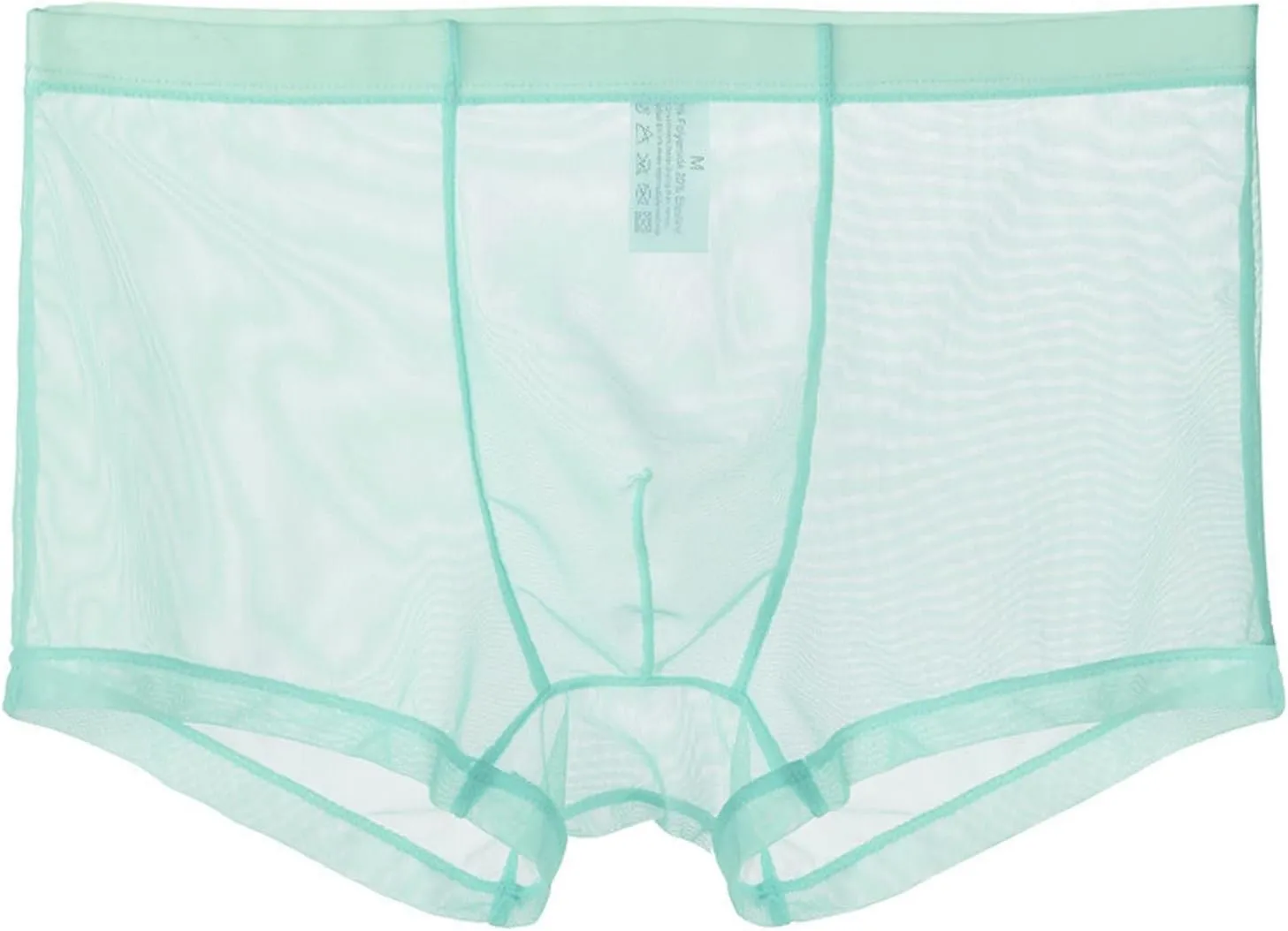 Men's Underwear Sexy Mesh Breathable Boxer Briefs Low Rise Cool Valentines Boxers Pack Set Exotic Briefs Underwear