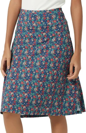NOOYME 24" Skorts Modest for Women with Pockets Midi Knee Length Athletic Skirts
