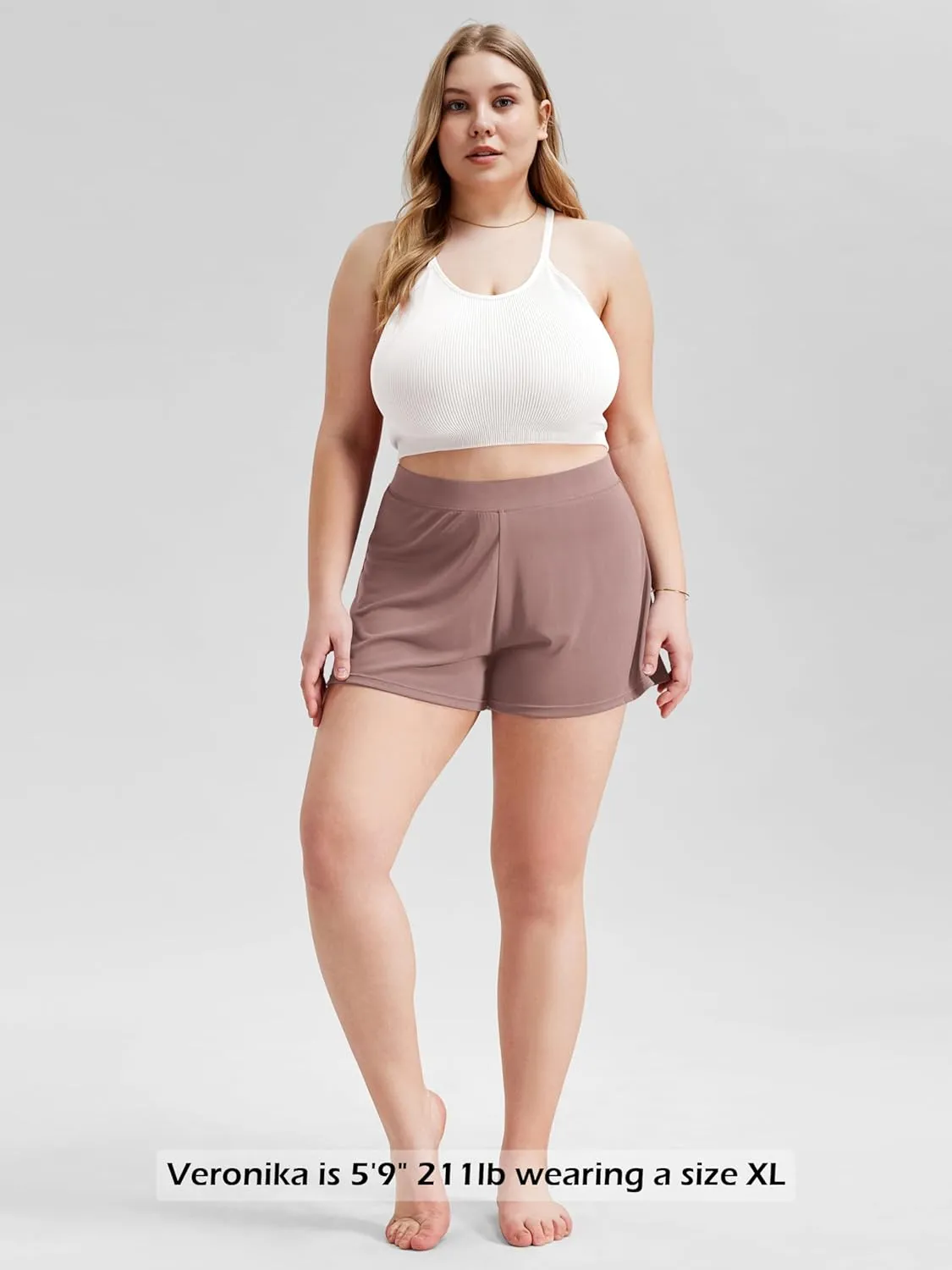 ODODOS 2-Pack Ultra-Soft Modal Lounge Shorts for Women  Lightweight & Breathable Sleepwear, 3" Inseam