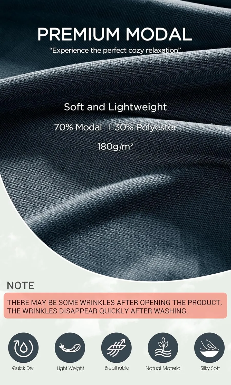 ODODOS 2-Pack Ultra-Soft Modal Lounge Shorts for Women  Lightweight & Breathable Sleepwear, 3" Inseam
