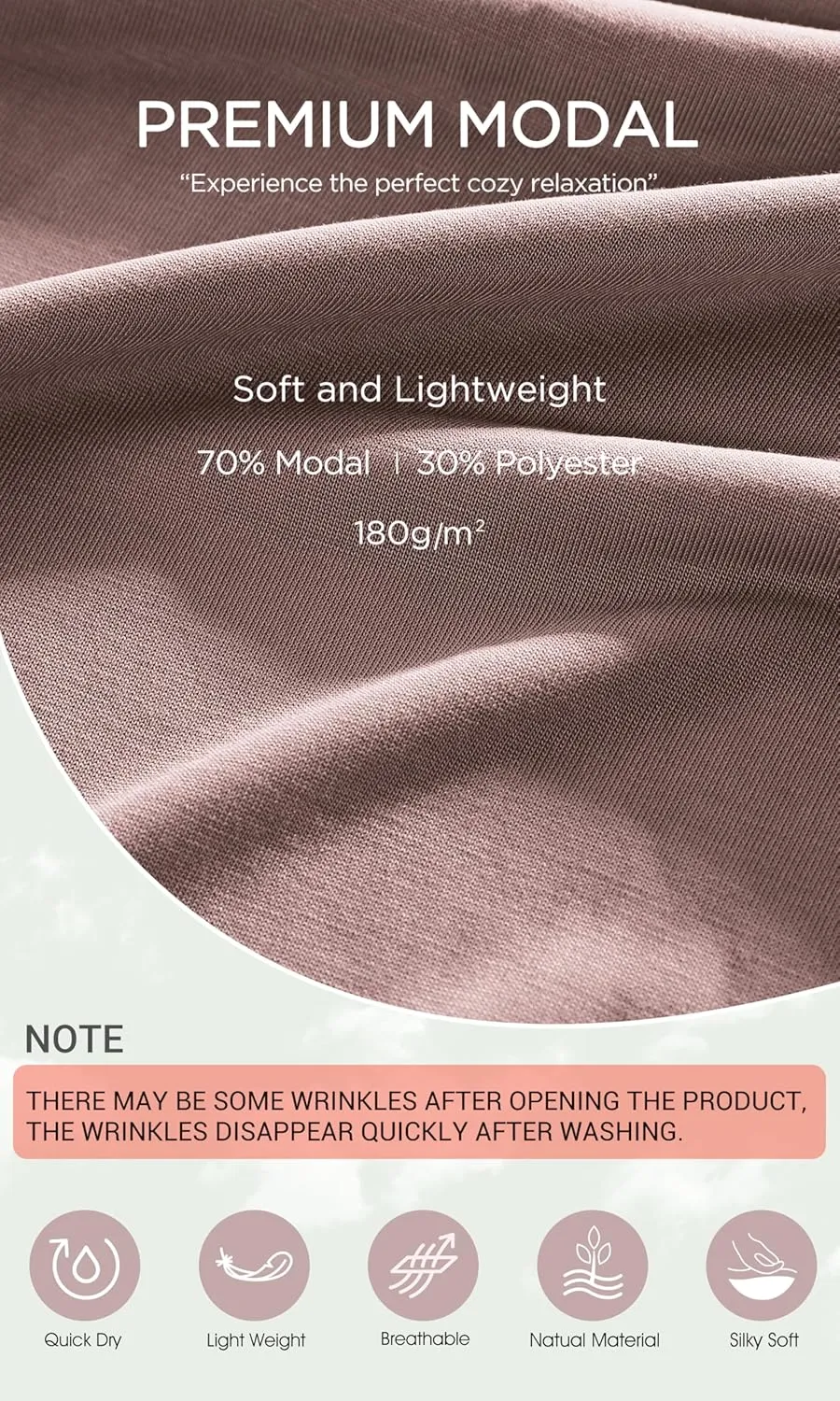 ODODOS 2-Pack Ultra-Soft Modal Lounge Shorts for Women  Lightweight & Breathable Sleepwear, 3" Inseam
