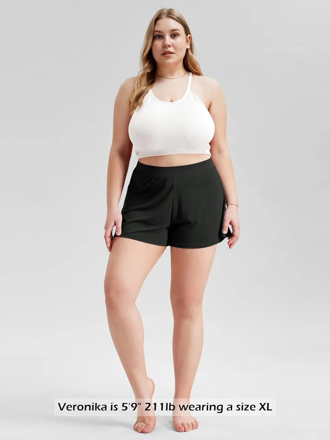 ODODOS 2-Pack Ultra-Soft Modal Lounge Shorts for Women  Lightweight & Breathable Sleepwear, 3" Inseam