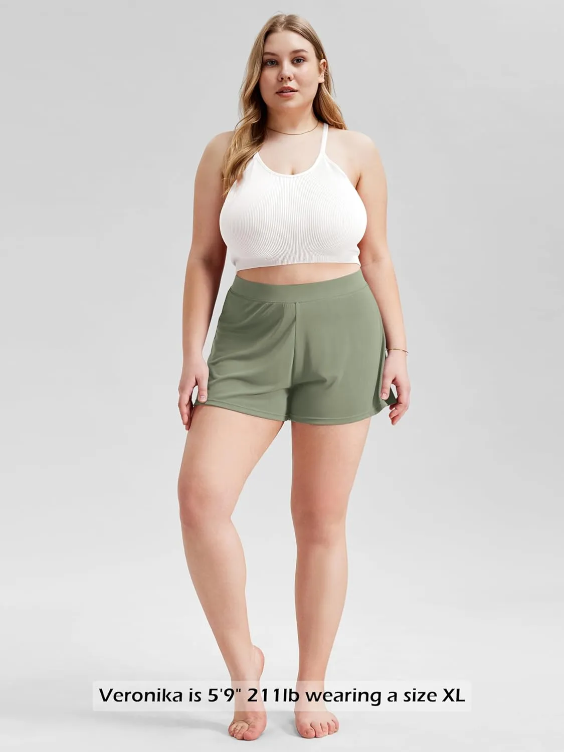 ODODOS 2-Pack Ultra-Soft Modal Lounge Shorts for Women  Lightweight & Breathable Sleepwear, 3" Inseam