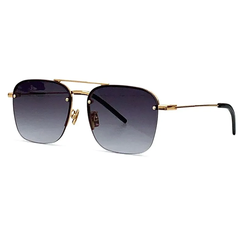 Pilot Sunglasses New Fashion Female Classic Sunglasses Metal Frame Retro Gradient Mirror Protective Glasses