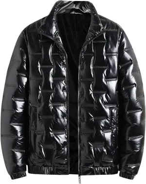 Prime Big Deal 2024 Today Deals Hooded Leather Jacket Men Birthday Gift Vest Jacket Men Men Faux Hooded Cotton Padded Outerwear and Coat Blazer for Men Slim Fit with Shirt