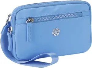 questAll Lightweight Waterproof Nylon RFID Wristlet Wallet for Women, Multi-Functional Travel Pouch, Practical Design 9103