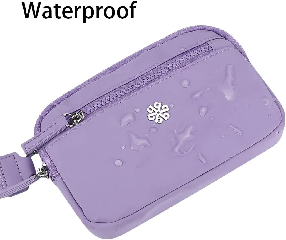 questAll Lightweight Waterproof Nylon RFID Wristlet Wallet for Women, Multi-Functional Travel Pouch, Practical Design 9103