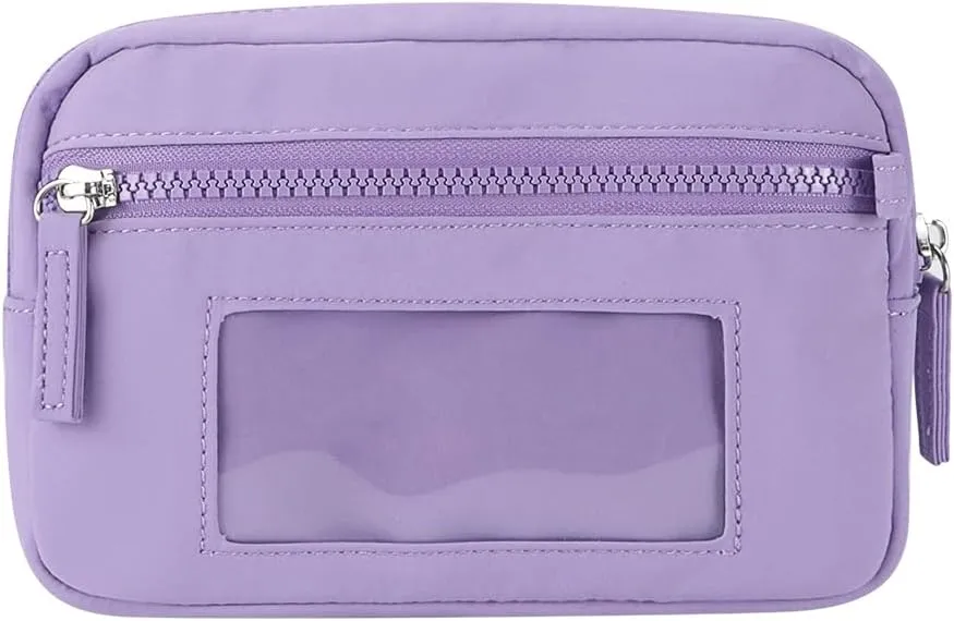 questAll Lightweight Waterproof Nylon RFID Wristlet Wallet for Women, Multi-Functional Travel Pouch, Practical Design 9103