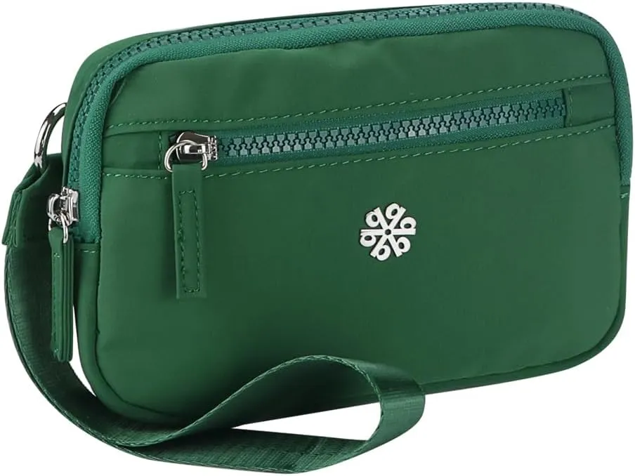 questAll Lightweight Waterproof Nylon RFID Wristlet Wallet for Women, Multi-Functional Travel Pouch, Practical Design 9103