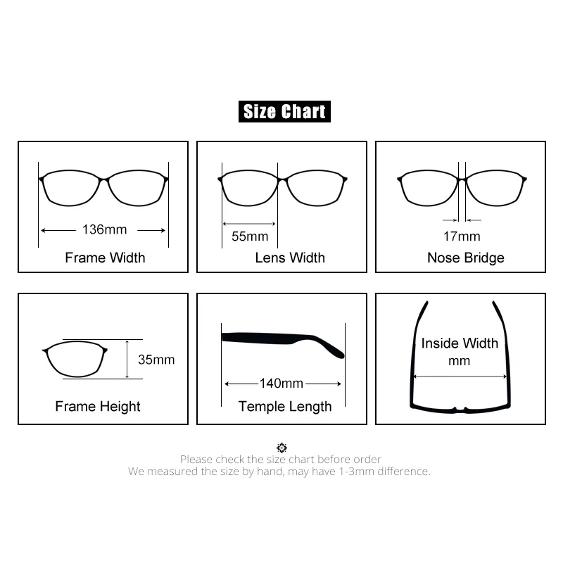 Ralferty Women's Rimless Oval Alloy Hyperopic Reading Glasses D8101