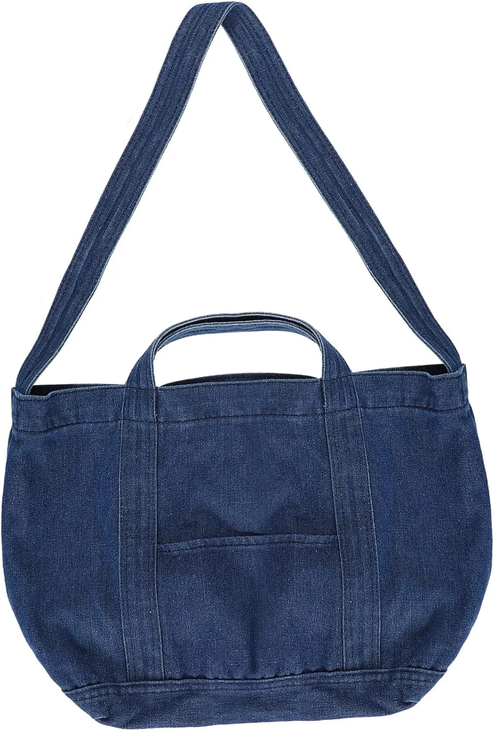 Retro Style Shoulder Bag Women's Crossbody Bag Denim Fabric Chic and Stylish