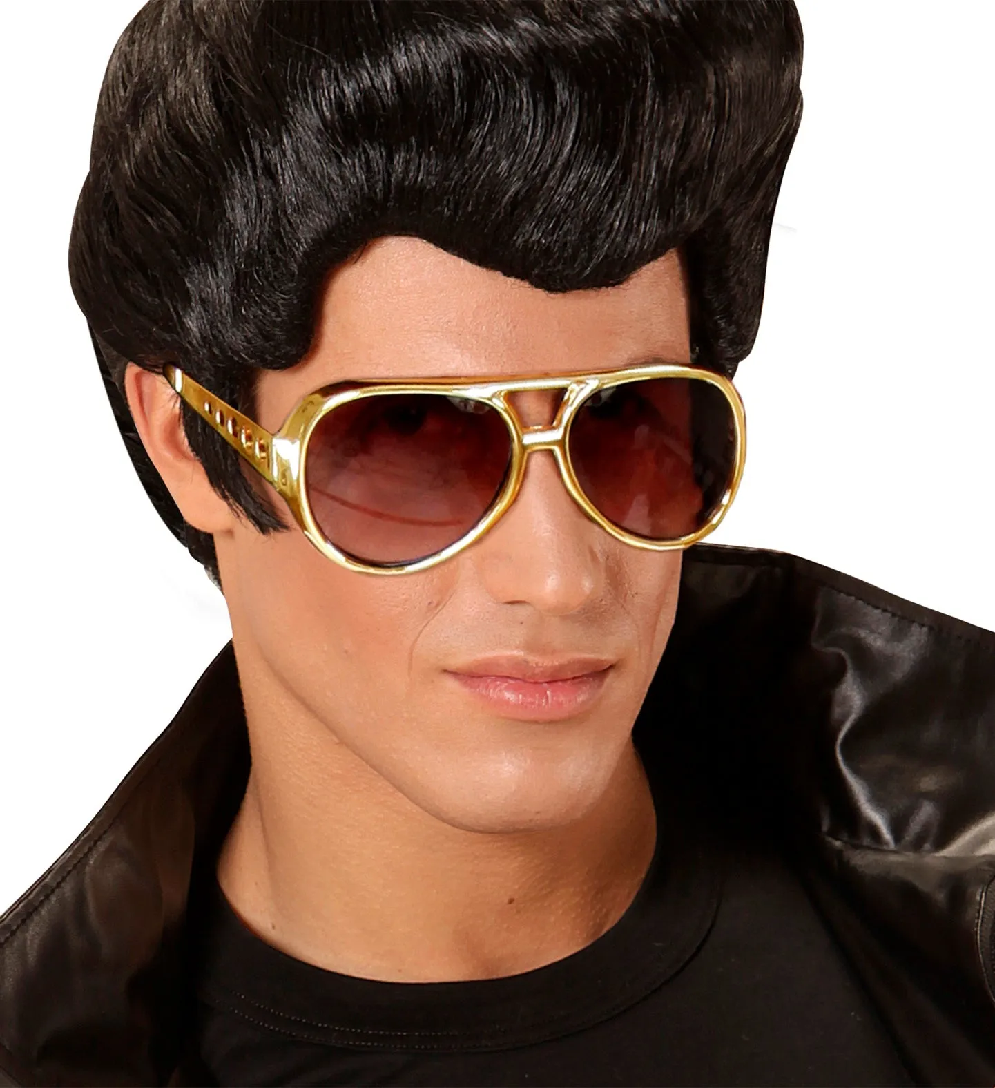 Rock and Roll Glasses Gold