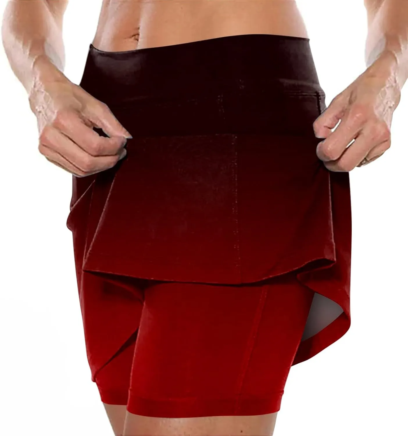 Skorts for Women Tummy Control High Waisted Tennis Skirt Skorts Skirts Casual Modest Long Golf Athletic Running