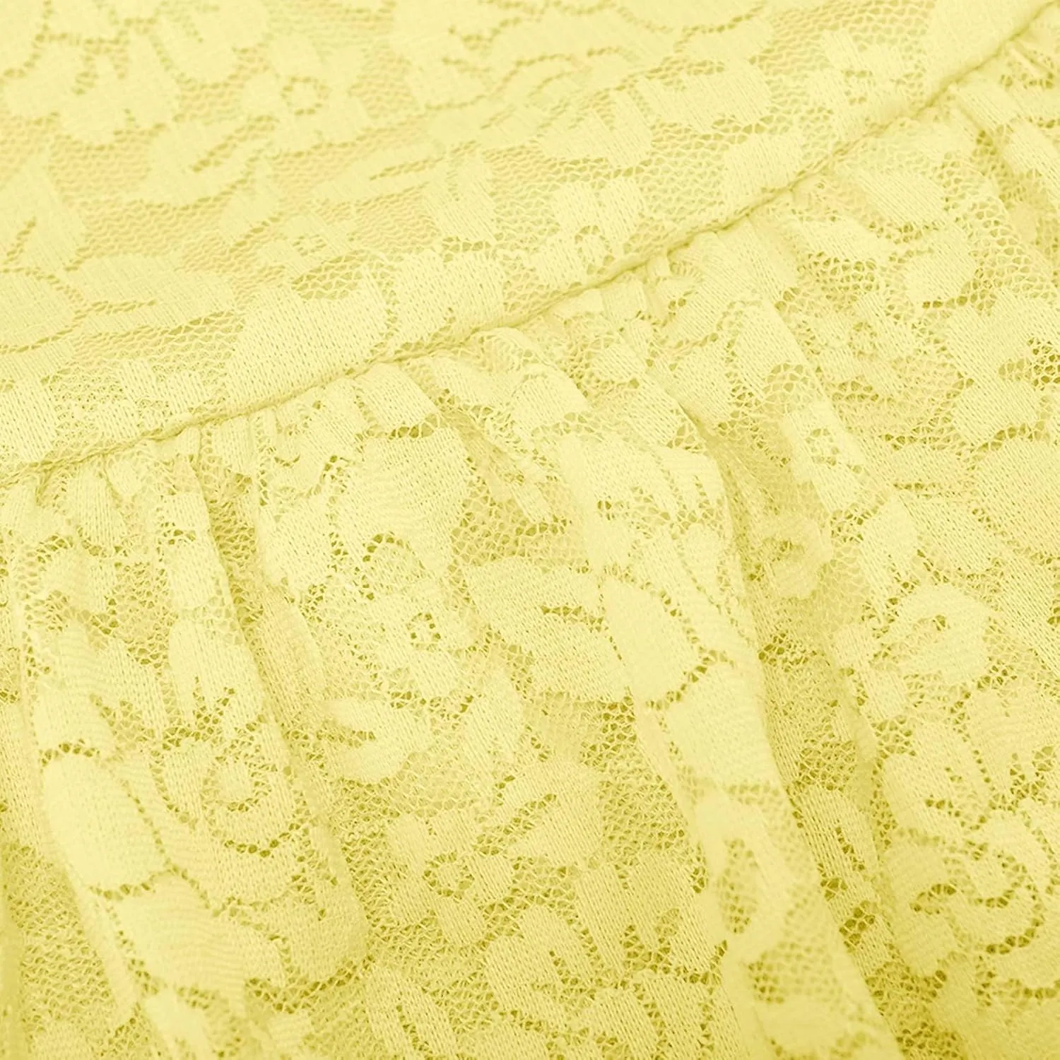 Slip Skirt for Women Lace Trim Tutu Skirt Layered White Skirt Puffy Baggy Elegant Sexy Skirts Front Ruffle Hem Skirt