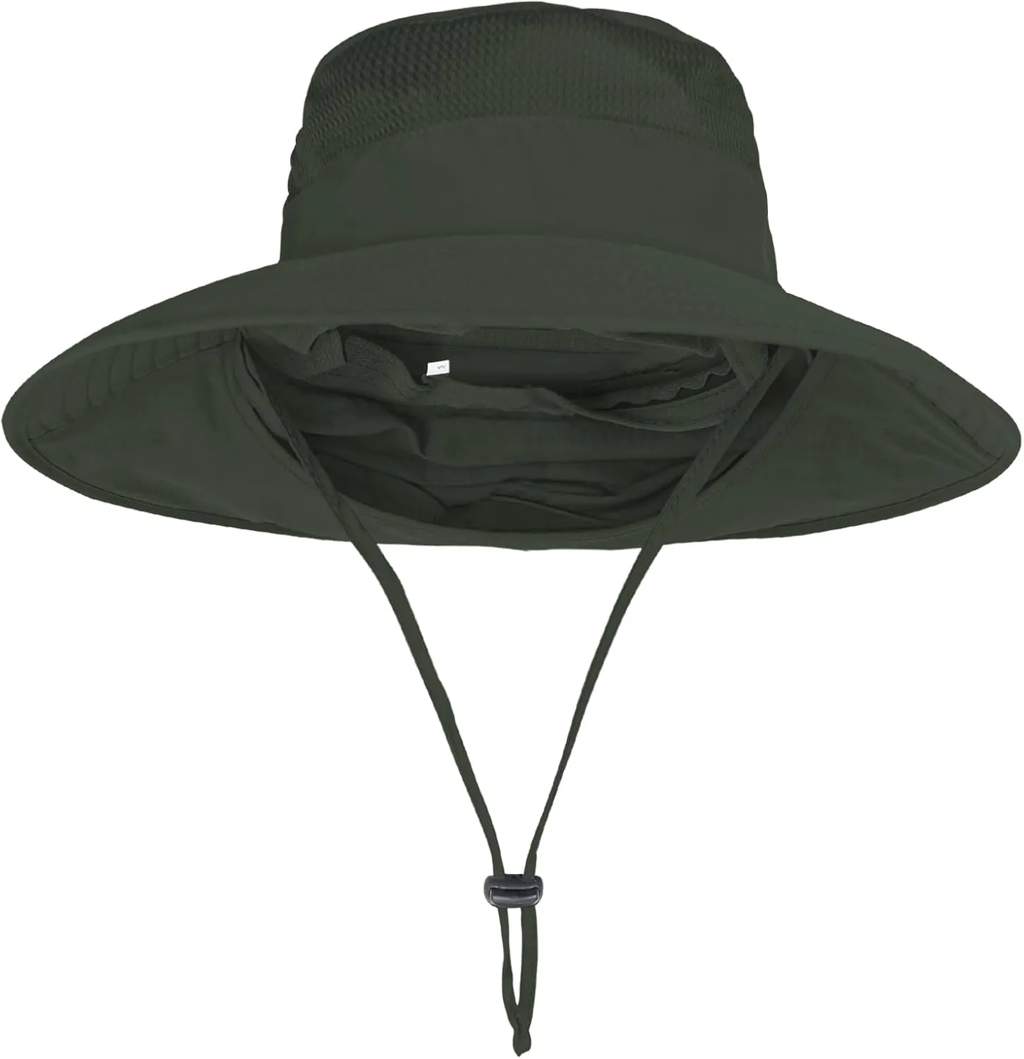 Sun Hats for Men Women Fishing Hat UPF 50  Breathable Wide Brim Bucket Hats Summer UV Protection Safari Hat with Neck Flap
