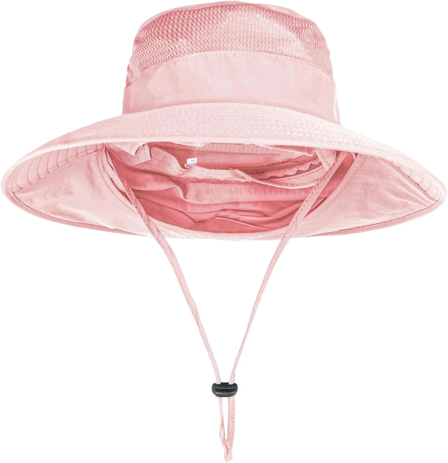 Sun Hats for Men Women Fishing Hat UPF 50  Breathable Wide Brim Bucket Hats Summer UV Protection Safari Hat with Neck Flap