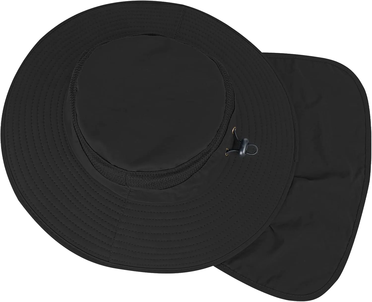 Sun Hats for Men Women Fishing Hat UPF 50  Breathable Wide Brim Bucket Hats Summer UV Protection Safari Hat with Neck Flap