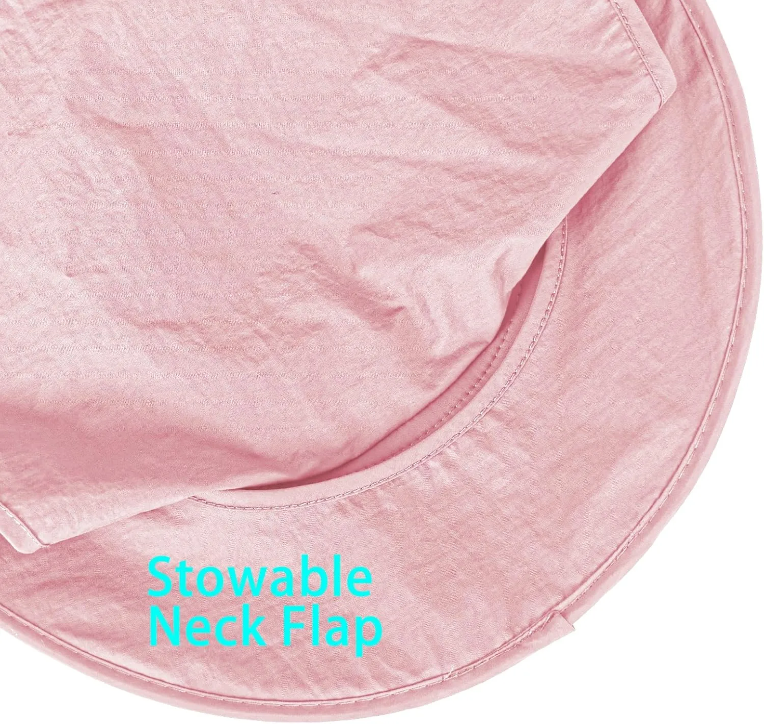 Sun Hats for Men Women Fishing Hat UPF 50  Breathable Wide Brim Bucket Hats Summer UV Protection Safari Hat with Neck Flap