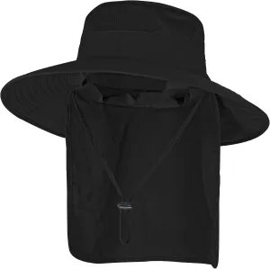 Sun Hats for Men Women Fishing Hat UPF 50  Breathable Wide Brim Bucket Hats Summer UV Protection Safari Hat with Neck Flap