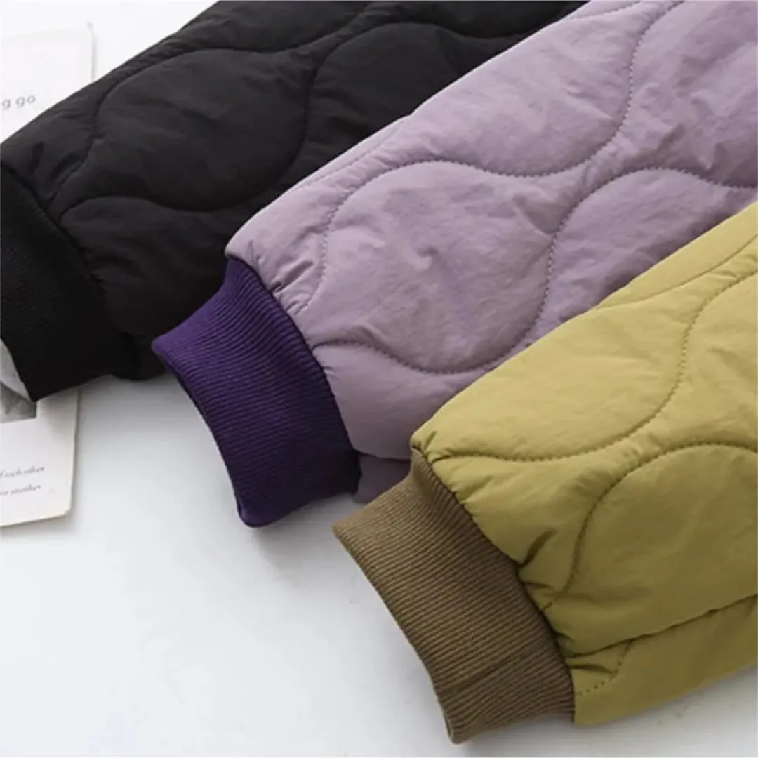 Thermal Down Cotton Parkas Women Autumn Winter Padded Coat Wadded Jacket