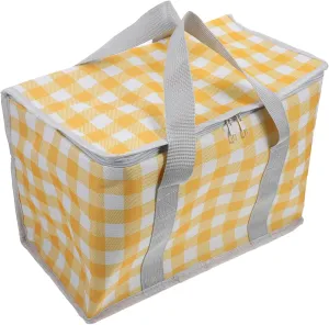 Thermal Insulated Grocery Tote Bag Reusable Bag for Cold Hot Foods Shopping
