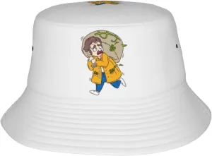 Thieves with A Bag of Money Bucket Hat for Women Men Bucket Hats Summer Sun Hats Beach Travel Fishing Golf Cap Black