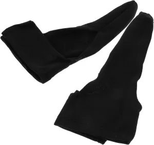 Toyvian 1 Pair Compact Bowling Thumb Sleeve Lightweight Gel Finger Protectors for Bowling Gloves Right/Left Hand Protection Soft Breathable