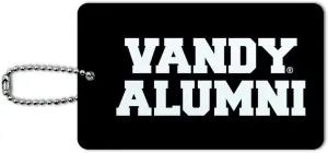 Vanderbilt University Alumni Luggage Card Suitcase Carry-On ID Tag
