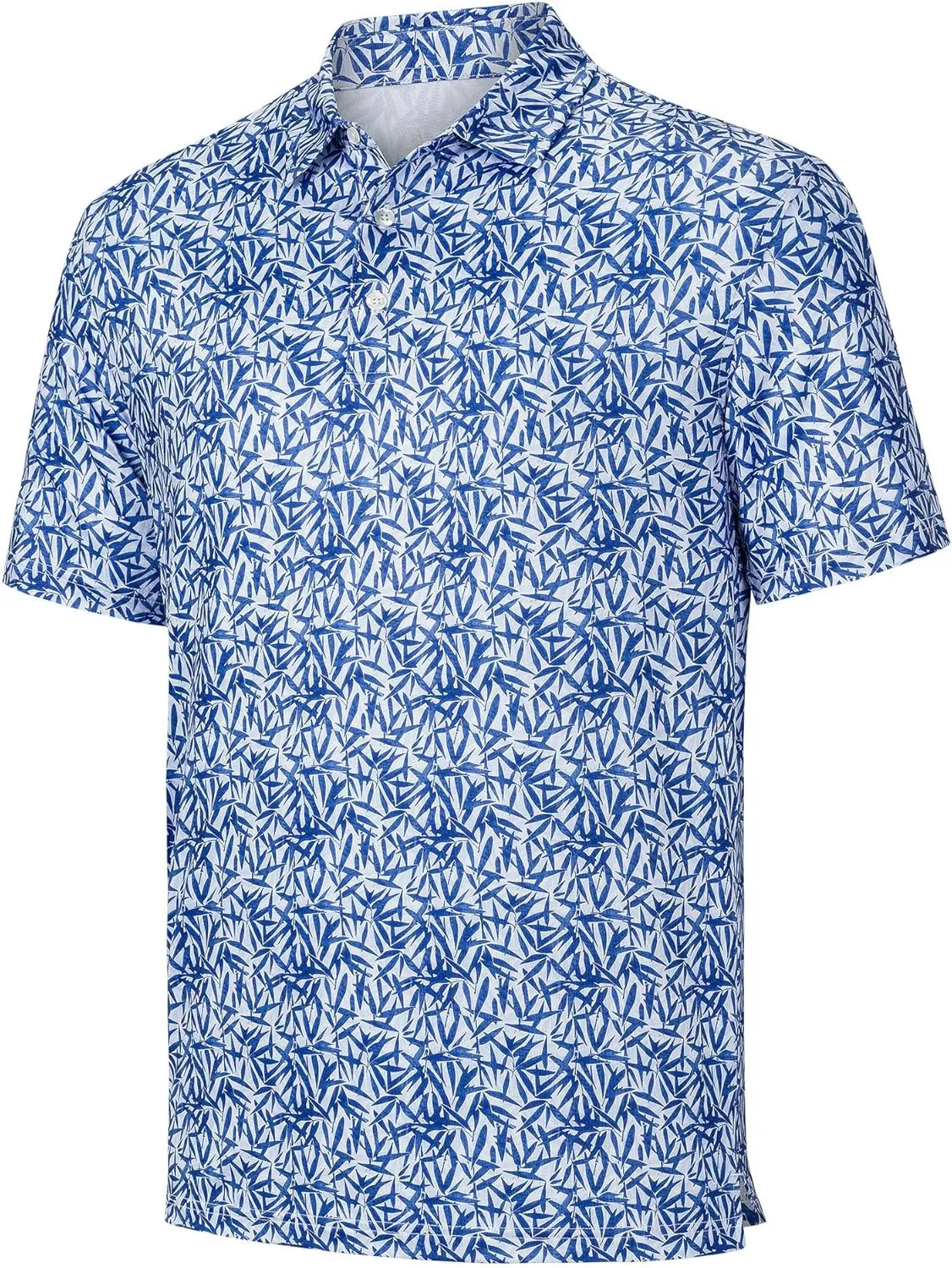 Willit Men's Golf Polo Shirts Short Sleeve Quick Dry Performance Moisture Wicking Print Casual