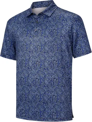 Willit Men's Golf Polo Shirts Short Sleeve Quick Dry Performance Moisture Wicking Print Casual