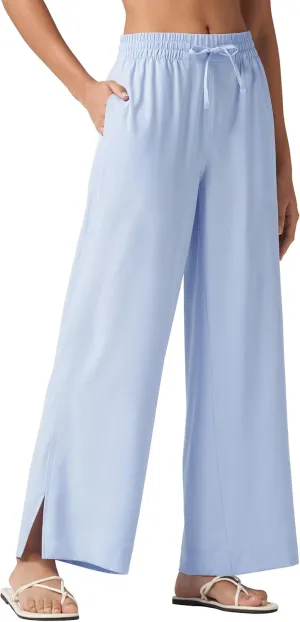 Willit Women's Wide Leg Pants Swim Beach Pants UPF 50  Lightweight Travel Quick Dry Sun Protective 29" 31"