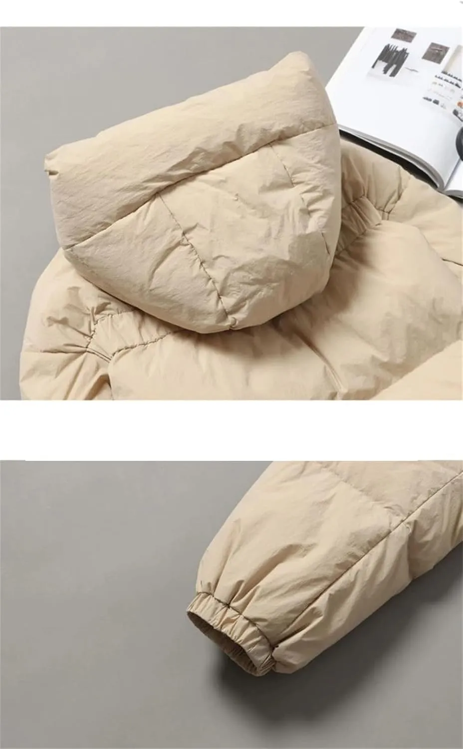 Winter Jacket Women Casual Hooded Cotton Coats Thicken Warm Down Cotton Parkas Puffer Coat Zipper Padded Outwear