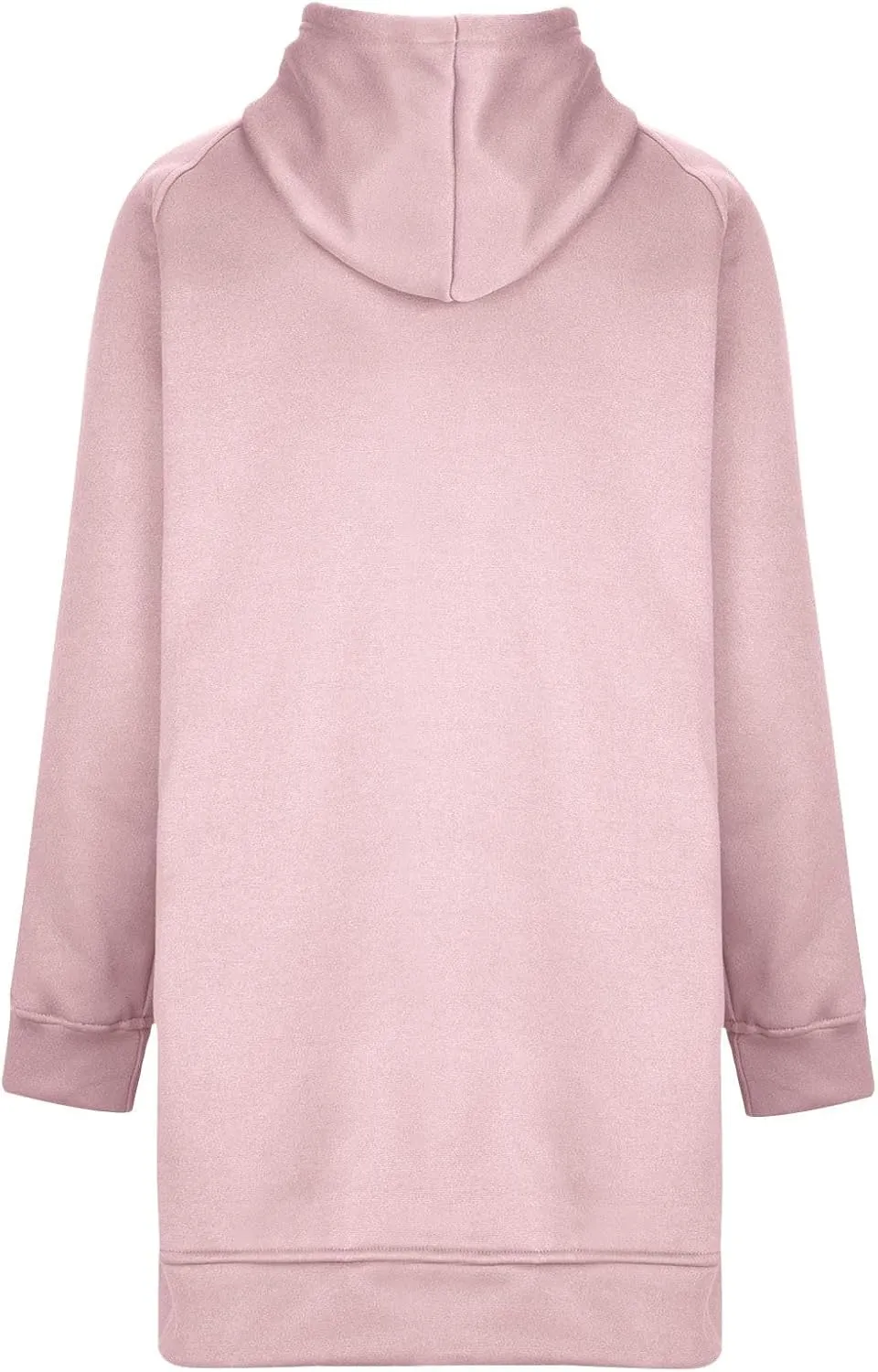 Womens Hoodies Oversized Soild Long Sleeve Pullover Hooded Sweatshirt Casual Loose Outfits 2024 Fall Clothes