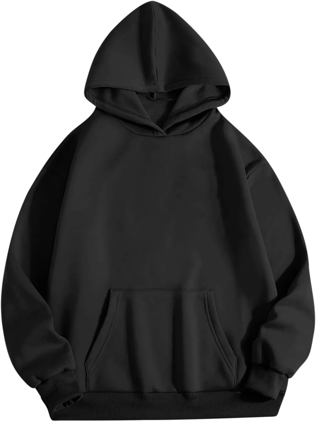 Women's Oversized Hooded Sweatshirt 2024 Fall Fashion Long Sleeve Casual Hoodies Pullover Tops with Pocket