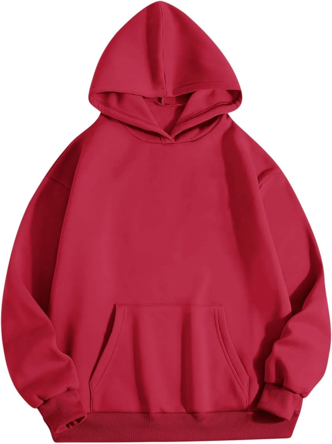 Women's Oversized Hooded Sweatshirt 2024 Fall Fashion Long Sleeve Casual Hoodies Pullover Tops with Pocket