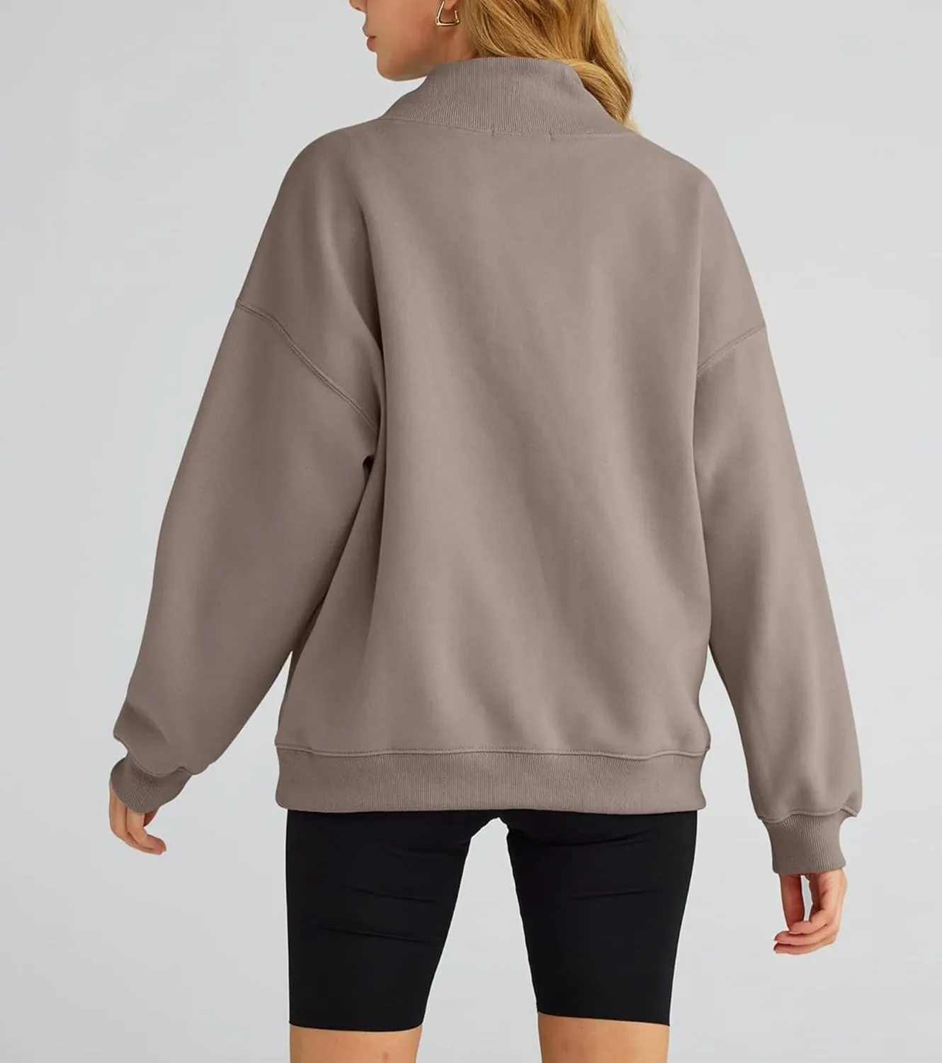 Womens Oversized Sweatshirts Turtleneck Pullover Long Sleeve Hoodies Tops - Fall Outfits 2024 Clothes