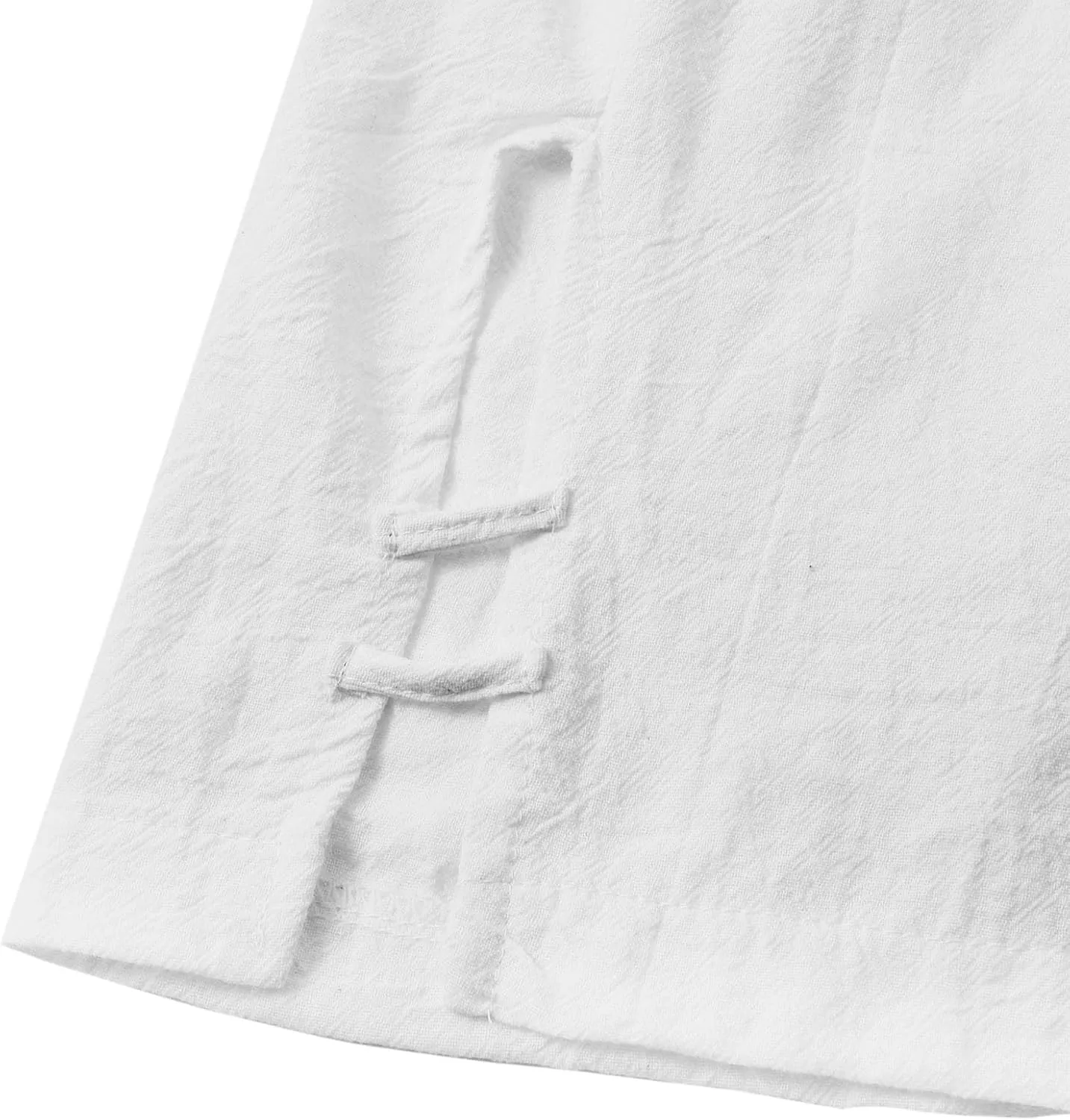 Women's Solid Cotton Linen Straight Pants High Waist Lounge Trouser Breathable Comfy Trousers for Casual Summer School
