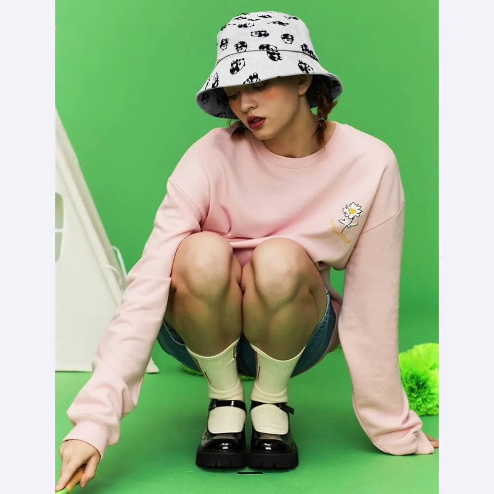 XYIYI Cute Bucket Hat Beach Fisherman Hats for Women Men Teen Girls