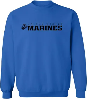 zerogravitee United States Marines Crewneck Sweatshirt