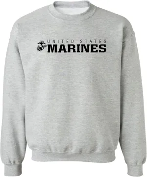 zerogravitee United States Marines Crewneck Sweatshirt